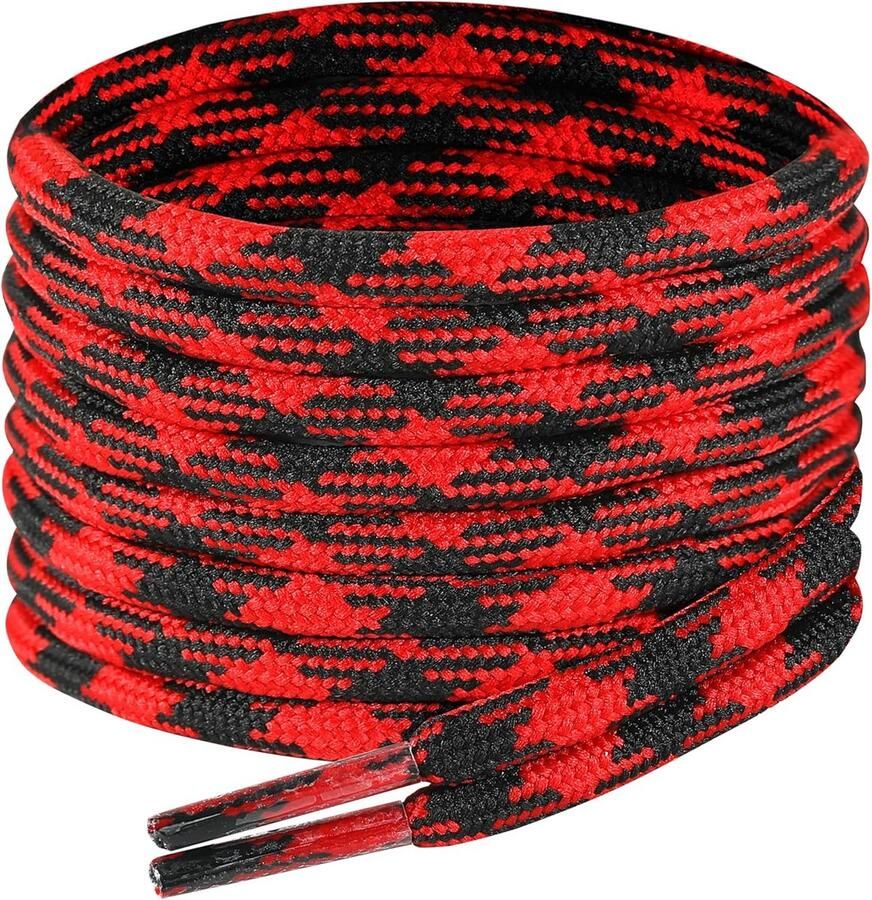 2 Paar Sterke Ronde Schoenveters voor Werklaarzen en Wandelschoenen