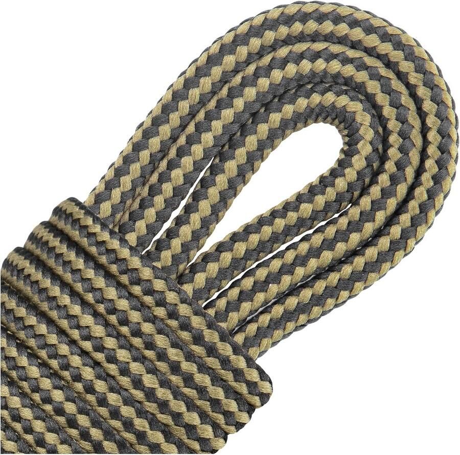 2 Paar Sterke Ronde Wandelschoenveters 4mm voor Trekking- Werk- en Outdoorschoenen