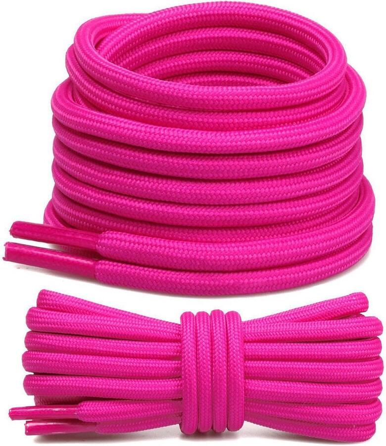 2 Paar Stevige Ronde Schoenveters Voor Sportschoenen Wandelschoenen en Boots