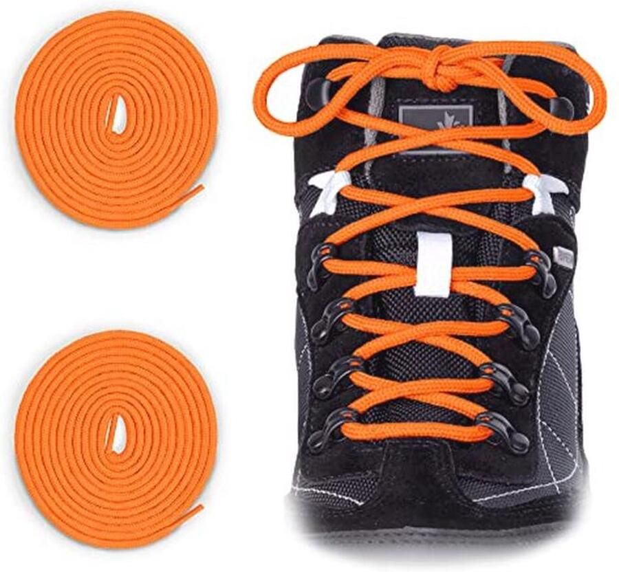 2 paar stevige trekkingveters voor wandelschoenen en outdoorschoenen