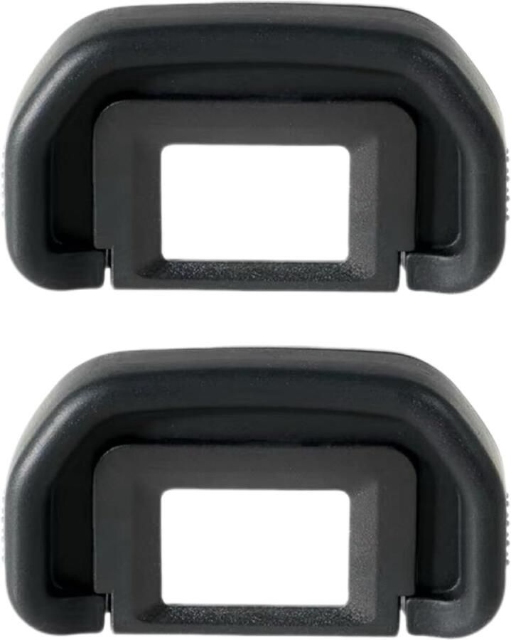 2 Pack Vervangende Zoeker Camera Oogschelp Rubberen Kussen voor Canon EOS 90D 80D 70D 60D 50D 40D 20D 5D Mark II 5D 6D Mark II 6D