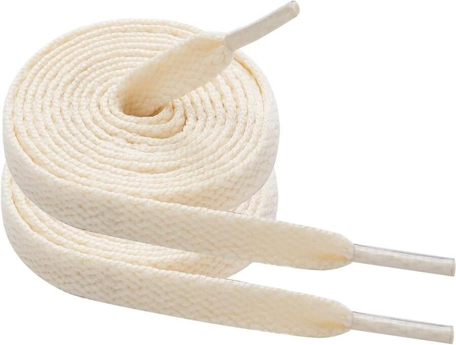 2 Pairs Strong Sneakers Shoelaces 8mm Wide Flat Shoelaces for Converse Shoes Sneakers Casual Shoes Athletic Shoe