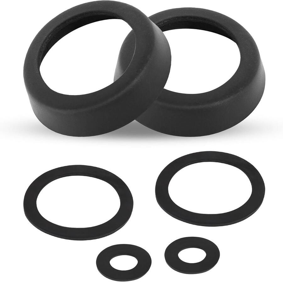 2 Sets Leather Cuff voor Crank Pump Type 75 Leather Seal Kit Crank Pump Seal O-Ring Seal Piston Cuff voor Crank Pump Well Pump Hand Pump Onderdelen