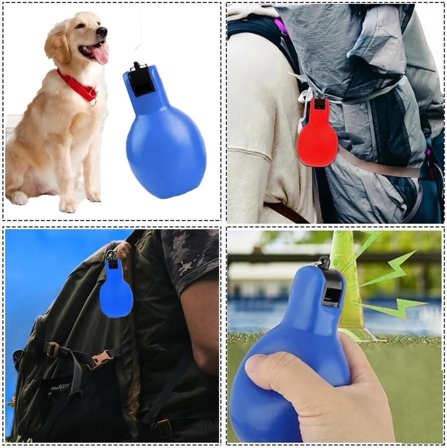 2 stuks handpfeife voor sportles handpfeife met 2 stuks roestvrij staal sportfluitjes en 1 stuk scheidsrechterskaart luide signaalfluitje noodfluitje met omhangband hand knijpfluitjes