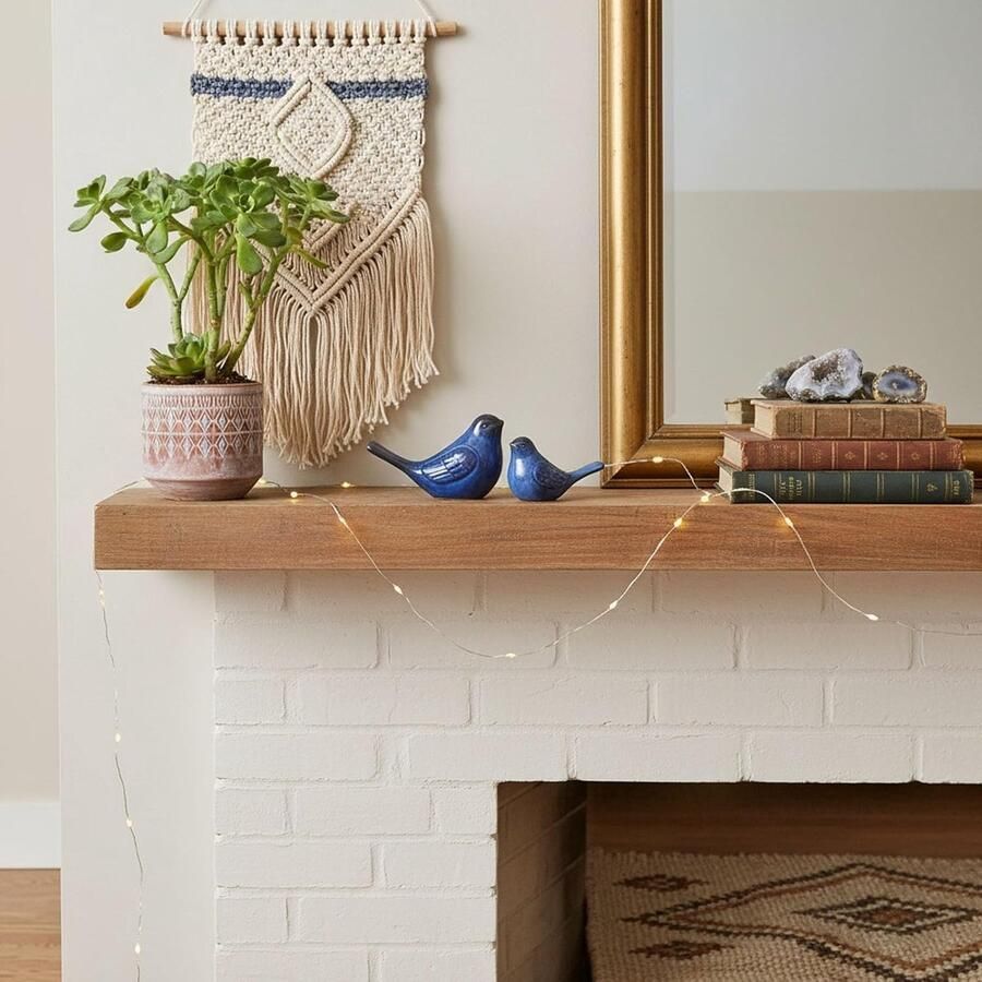 2 stuks klein keramisch vogelbeeld en sculptuur voor woondecoratie accenten moderne dierlijke ornamenten voor woonkamer slaapkamer boekenplank kasten salontafel middenstuk schattige snuisterijen