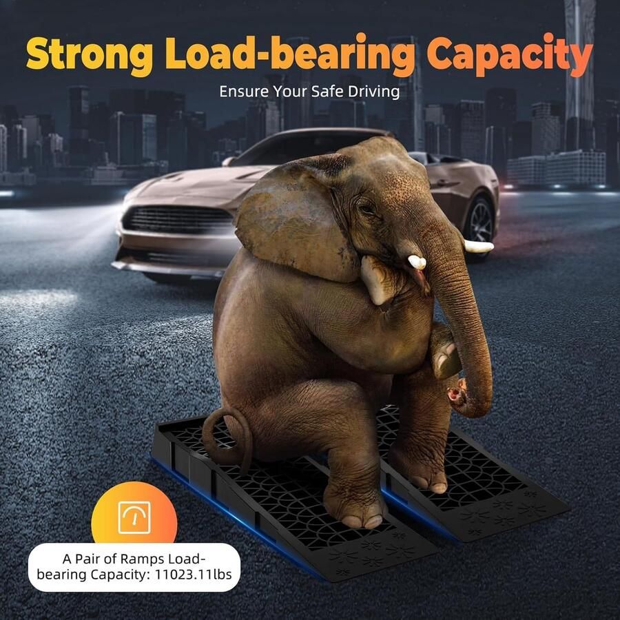2 stuks kunststof oprijdende oprit zware laadhelling 3T oprijdende oprit voor personenauto autoservicestampen rubber stoeprand 70 mm maximale hefhoogte 69 8 x