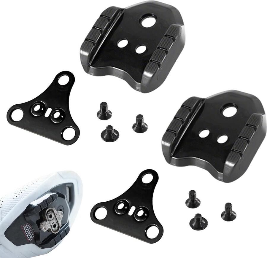 2 Stuks Schoenplaatjes Adapter voor SPD Pedalen (Racefiets MTB) Compatibel met SM-SH41