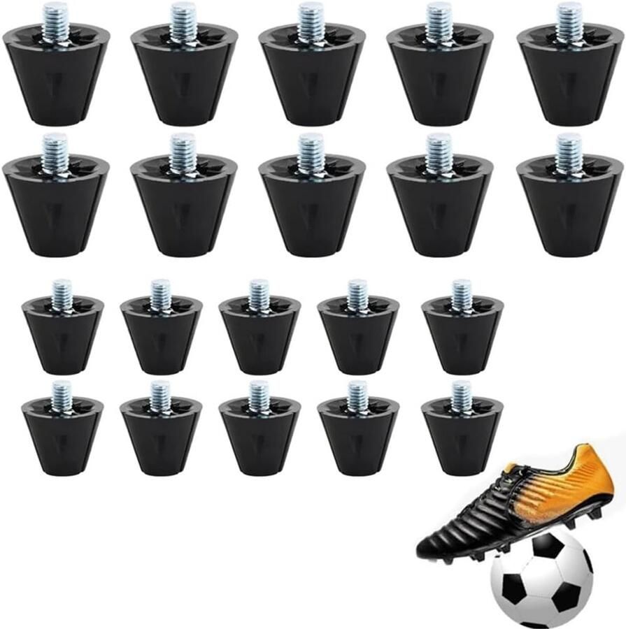 20 stuks 13 16 mm vervangende noppen voor voetbalschoenen Armastuse schroefnoppen voetbal vervangende noppen met ShopVlot