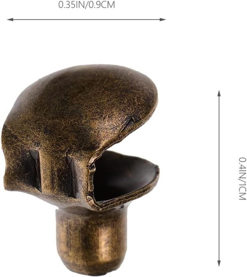 20 Stuks Laarzen Haken en Lussen in Messing voor Schoenreparatie Duurzame Laces Buckles en Rivets