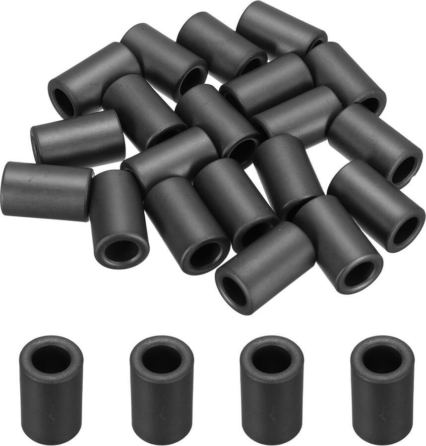 20 stuks tororische kern van ferriet 17 5 mm OD x 10 5 mm ID x 28 5 mm H ferriet ringen van ferriet rond sterk om signaalverlies te verminderen voor RFI EMI RF HF-draden