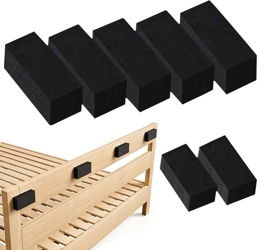 20 stuks zelfklevende wandbescherming bed deurgreep bescherming hoofdeinde stopper EVA-schuim afstandhouders muur wandbuffers schuim ideaal voor meubels en apparaten
