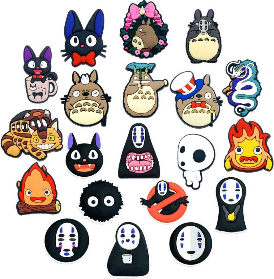 20pcs Anime Schoen Charms Leuke Cartoon Schoen Accessoires voor en