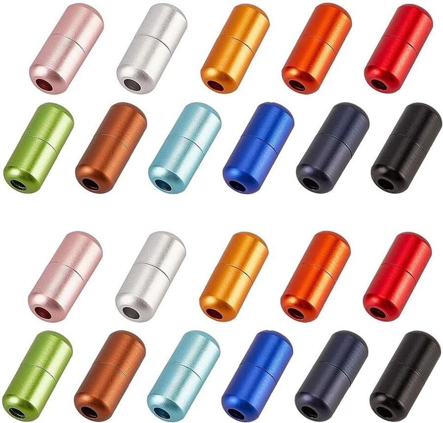 22 Sets Vetergespsloten zonder Metalen Sluiting voor Sneakers en Schoenen