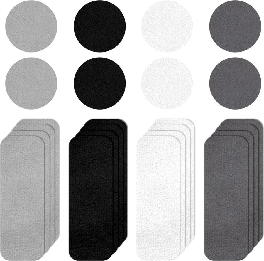 24 Stuks Mesh Herstel Patches voor Schoenen Ideaal voor Het Dichten van Gaten en Bescherming van Sneakers