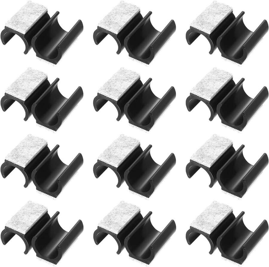 24 x stoelglijders cantilever stoelglijders viltglijders voor schommelstoelen 25 mm klemkuipladder vilt voor cantileverstoelen schommelstoel meubelglijders voor schommelstoel parket tegels