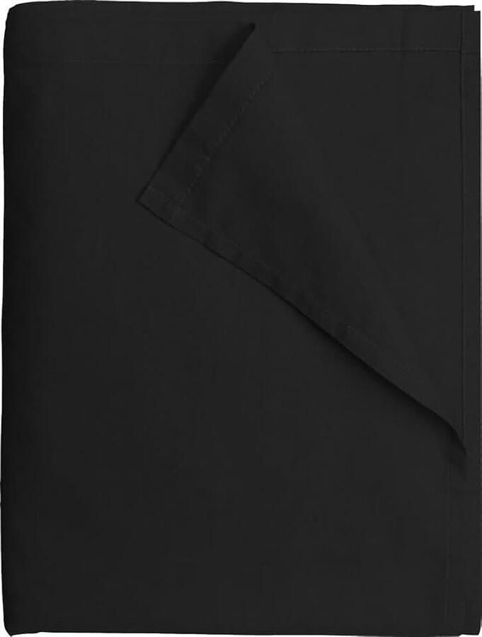 240 x zwart 100% katoen 57 draden cm²