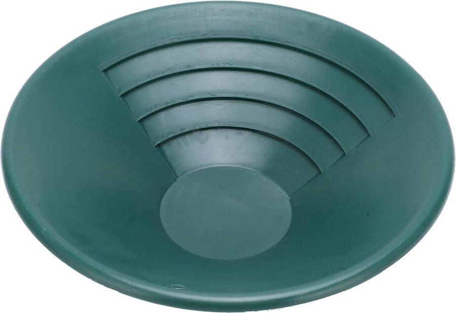 260 mm Goudzoekerpan Goudklompjespan Goudzoekpan Goudmijnpan Fijn Goudherstelpan met Waszeefbak Accessoire Groen