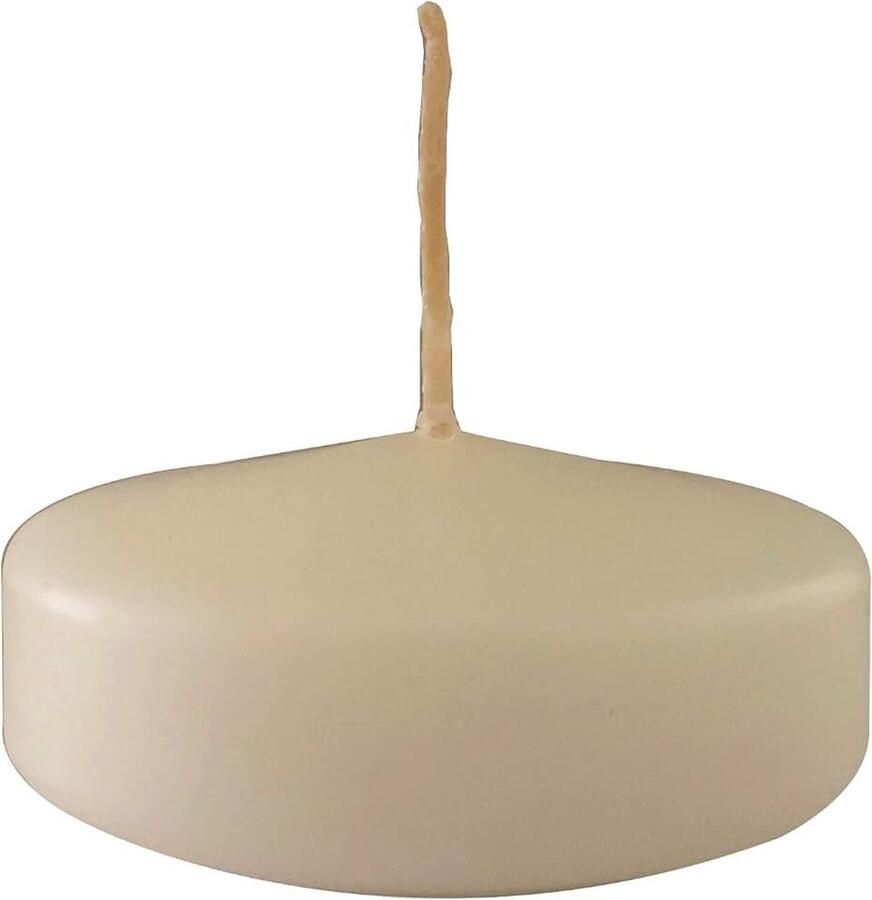 28 drijvende kaarsen diameter 5 uur brandduur kleur ivoor Cereria Di Giorgio