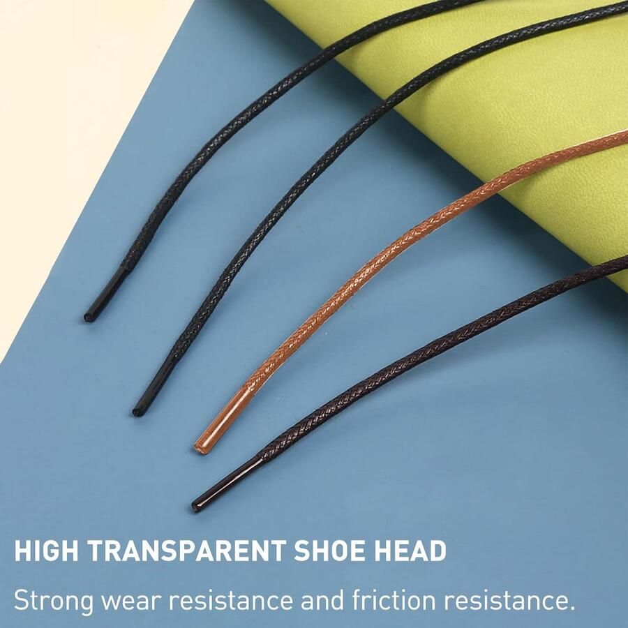 2mm Dunne Gewaxte Oxford Schoenveters Platte Schoenlinten voor en