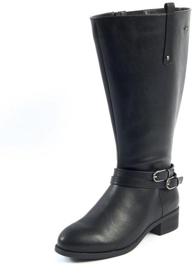 2XL Laarzen voor Brede Kuiten Comfortabele en Stijlvolle Laarzen in Zwart