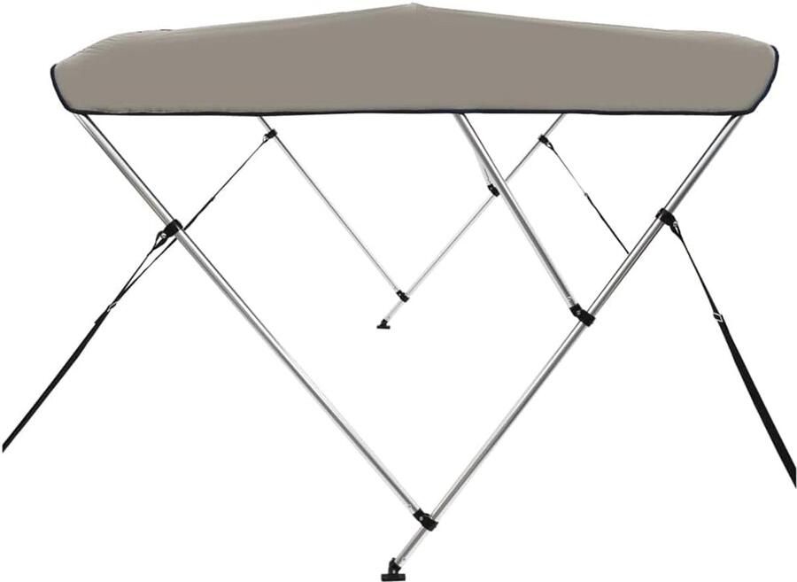 3-Bow Bimini-Top boot zonwering 183x180x grijs