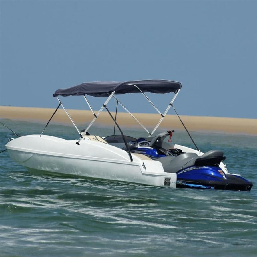 3-Bow Bimini-Top bootzonnedak met zijpanelen 183 x