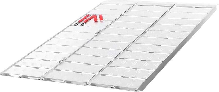 3-delig opvouwbare oprijplaat tot 340 kg per element laadplaat anti-slip oprijden