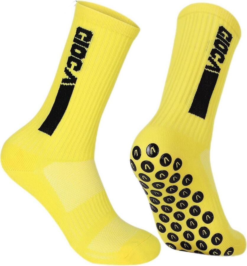 3 Paar Anti-slip Sportsokken Unisex Voetbalsokken Met Grip