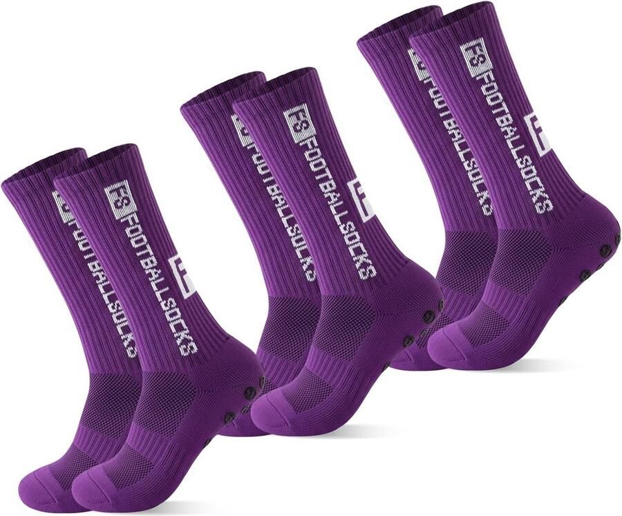 3 Paar Antislip Sportsokken Voetbal Basketbal Hardlopen