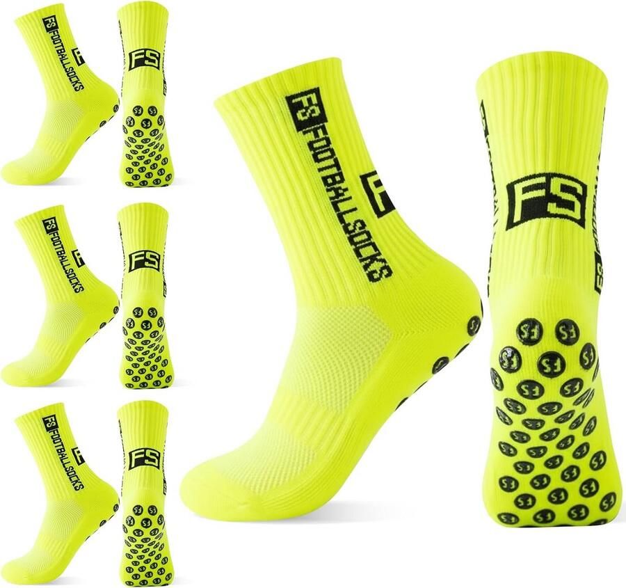 3 Paar Antislip Sportsokken voor en Ideaal voor Voetbal Basketbal en Hardlopen