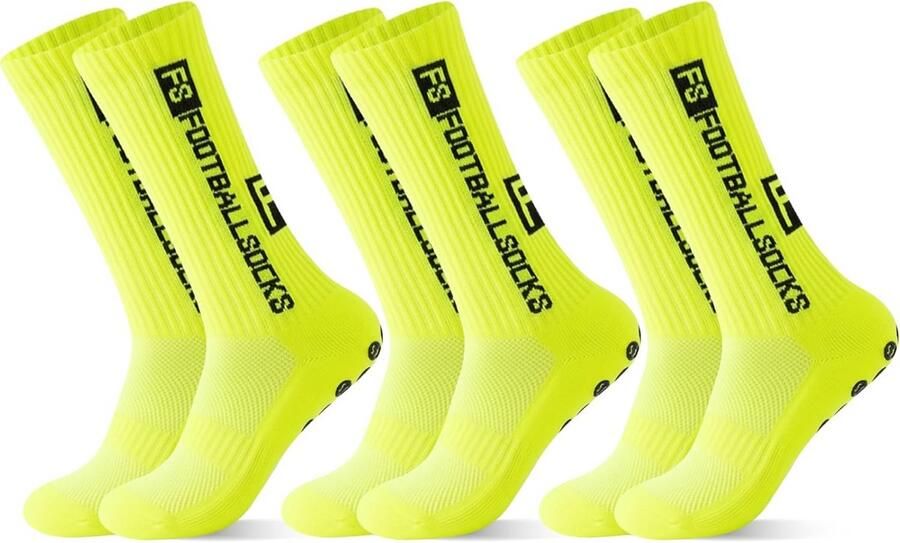 3 Paar Antislip Sportsokken voor Volwassenen Ade d en Gripvast voor Atletiek