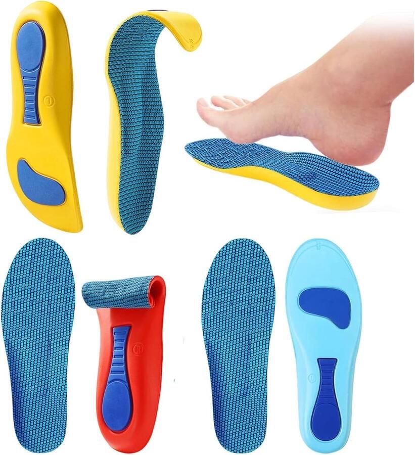 3 paar hielspoorinlegzolen schoeninlegzolen orthopedische inlegzolen plantaire fasciitis inlegzolen voor platvoeten voetpijn (39-40 EU)