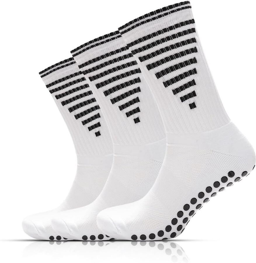 3 Paar Kinder Sportsokken met Antislip en Demping voor en