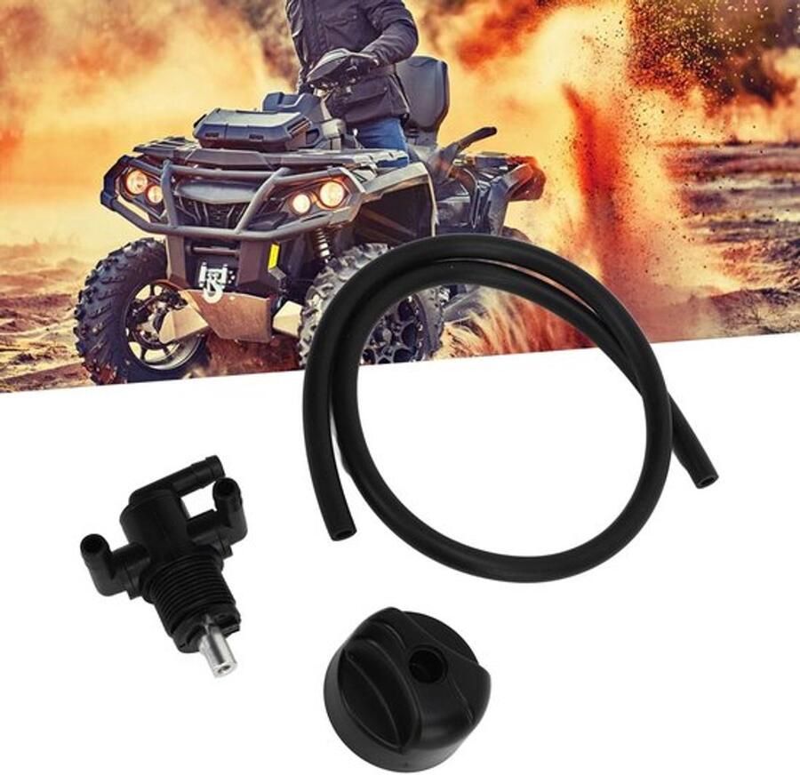 3-weg brandstofafsluitklep Ideaal voor ATV's Geschikt voor Polaris Betrouwbare schakelaar Efficiënte brandstofregeling