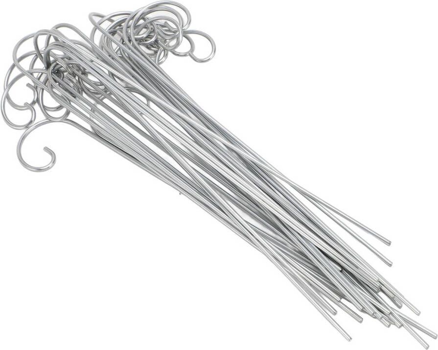 30 Pcs Plant Labels Stainless Steel Holder for Garden Poles Plant Sign for Flowers Vegetables Shrubs 200mm Standard