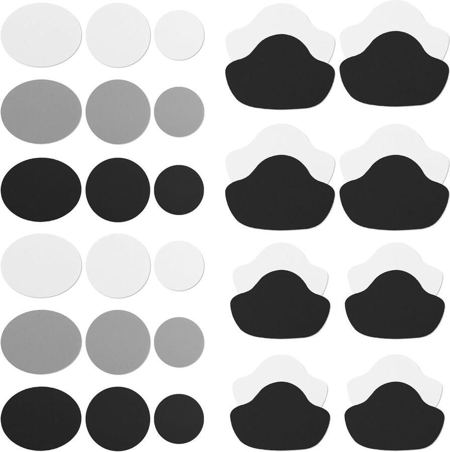 34-delige Sneaker Reparatie Set voor Leren Schoenen Heelpads Lijm en Gatenpreventie voor Sneakers en Hakken