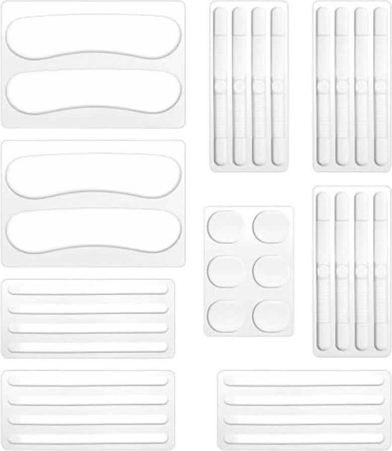 34 Stuks Siliconen Schoenriem Grip Hoge Hak Kussen Inserts Pad Antislip Sandalen Gel Protector Strips Sling Ruggen Voetsteun Sticker voor nen Sport Sneakers