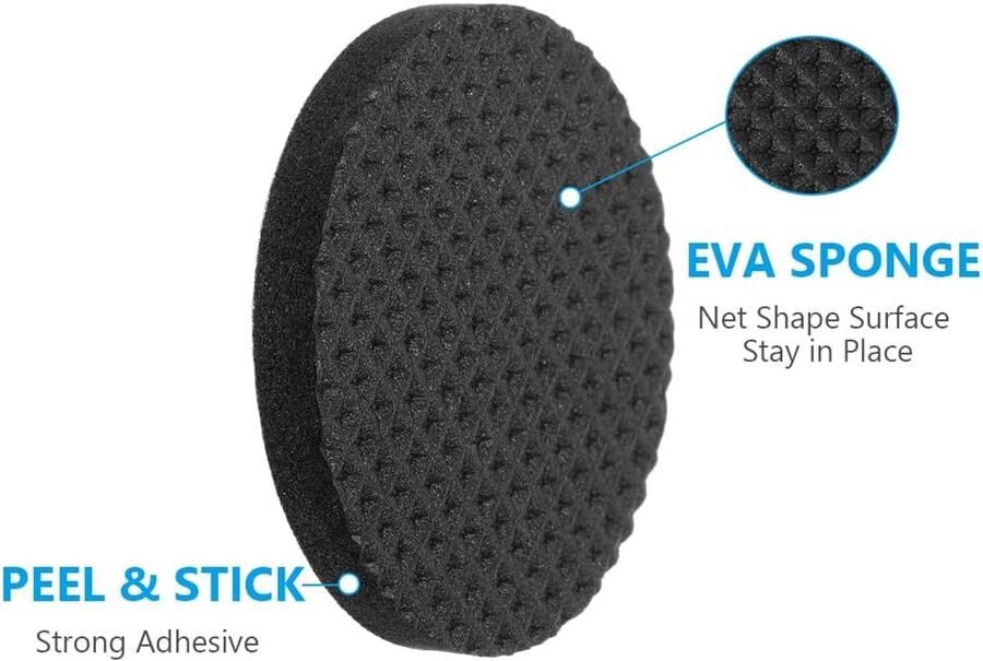 36 stuks antislippads 5 mm glijremmers voor meubels viltglijders zelfklevende set antislipmat meubelstopper antislippads voor meubelpoten stoelpoten hardhouten vloeren