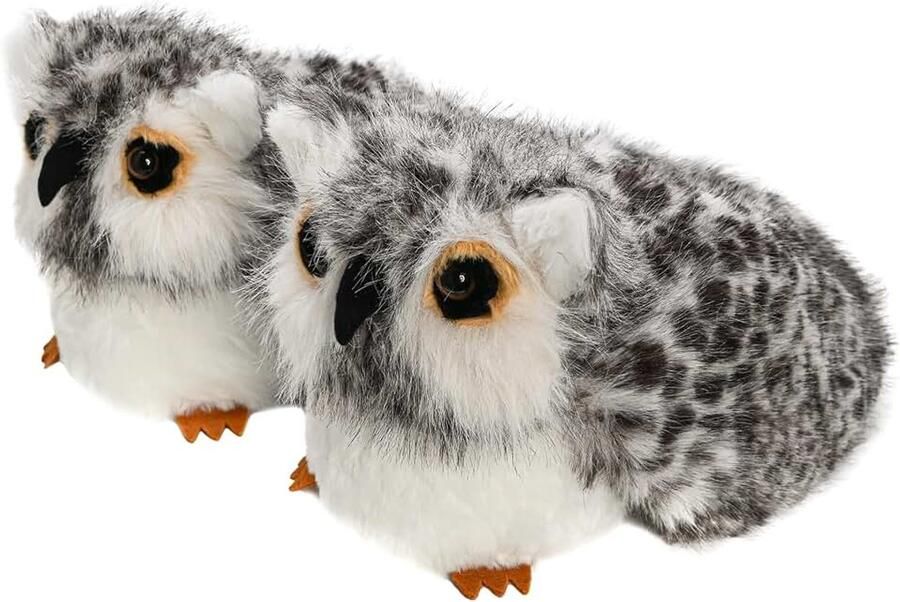 3D nieuwe pantoffels voor en kinderen winterpantoffels met harige dieren panda beer