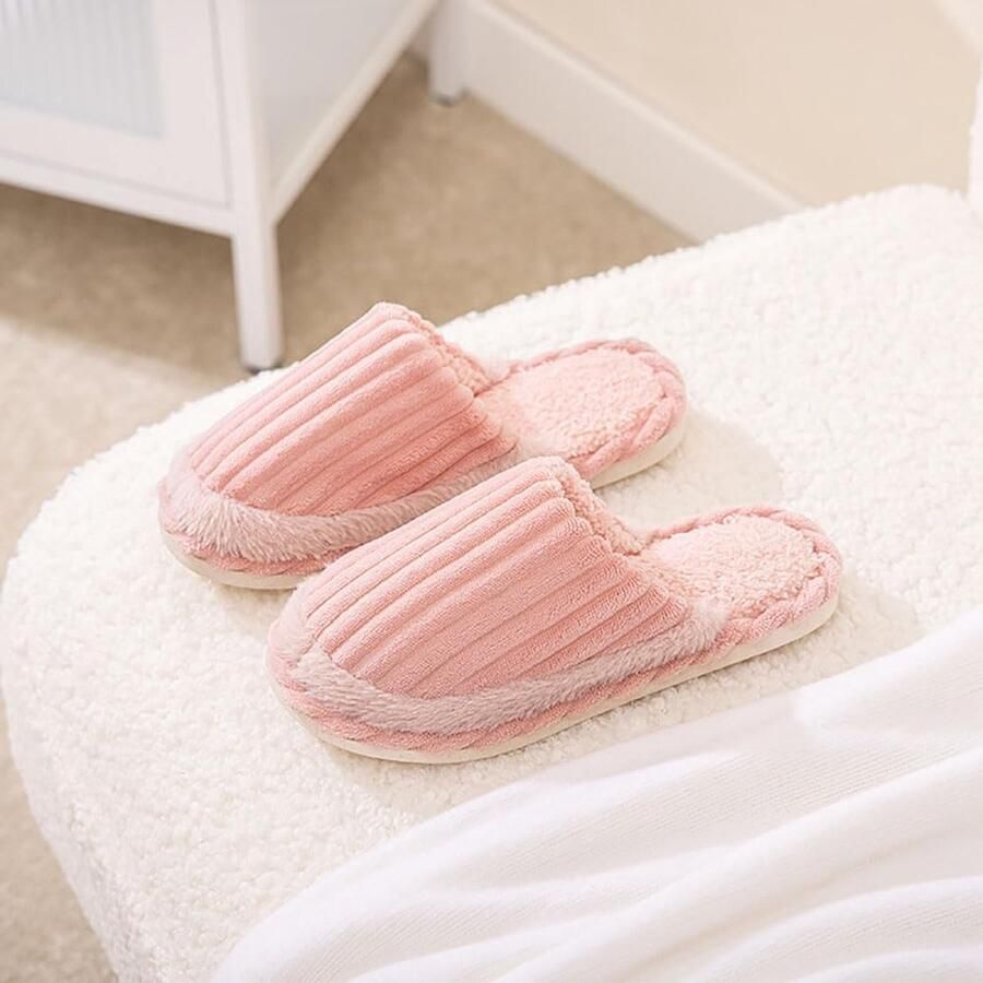 4 paar pantoffels voor gastenpantoffels set winterpantoffels pluche pantoffels voor wasbaar hotelpantoffels comfortabele slippers binnen buiten