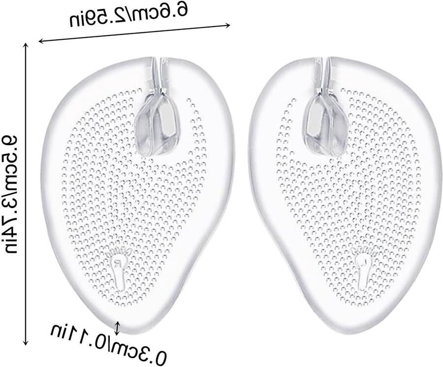 4 Paar Thong Sandalen Kussens Siliconen Flip Flop Kussens Bescherming voor Teennagels en Voetcomfort