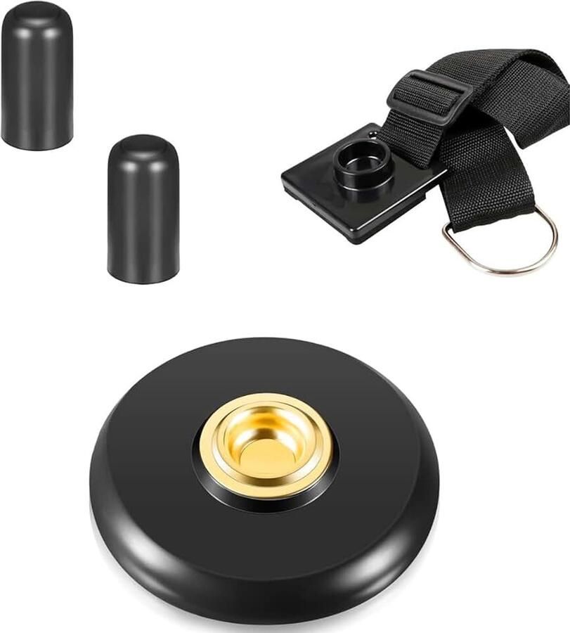 4 stuks Cello Endpin Ankerset inclusief Cello Riem Stopper Cello Antislip Mat Cello Rubber Tip Vloerbeschermers voor Cellist Oefening Prestatie Cello Bass Instrument Accessoires