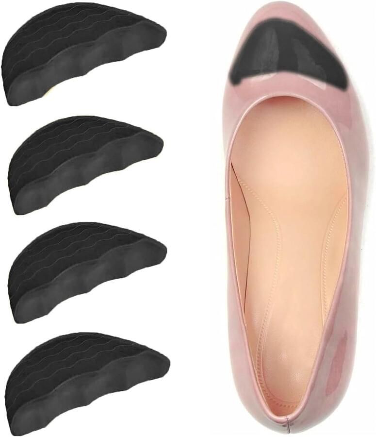 4 stuks schoen vullers voor losse schoenen teenkussens vullers zorgen voor een goede pasvorm voorko dat de hiel glijdt voor casual sportschoenen en hoge hakken