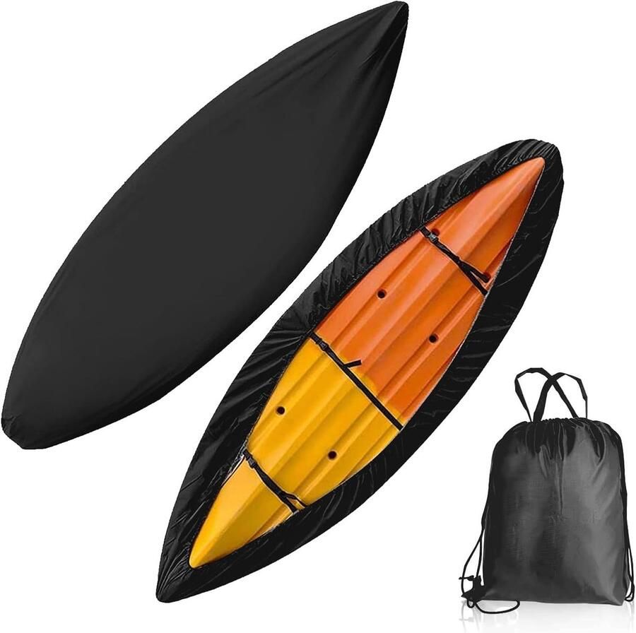 420D Verdikte Kajak Kano Hoes Waterdicht Duurzaam Kano Opslag Stofhoes UV Bescherming Zonnescherm voor Vissersboot Kajak Kano Paddle Board