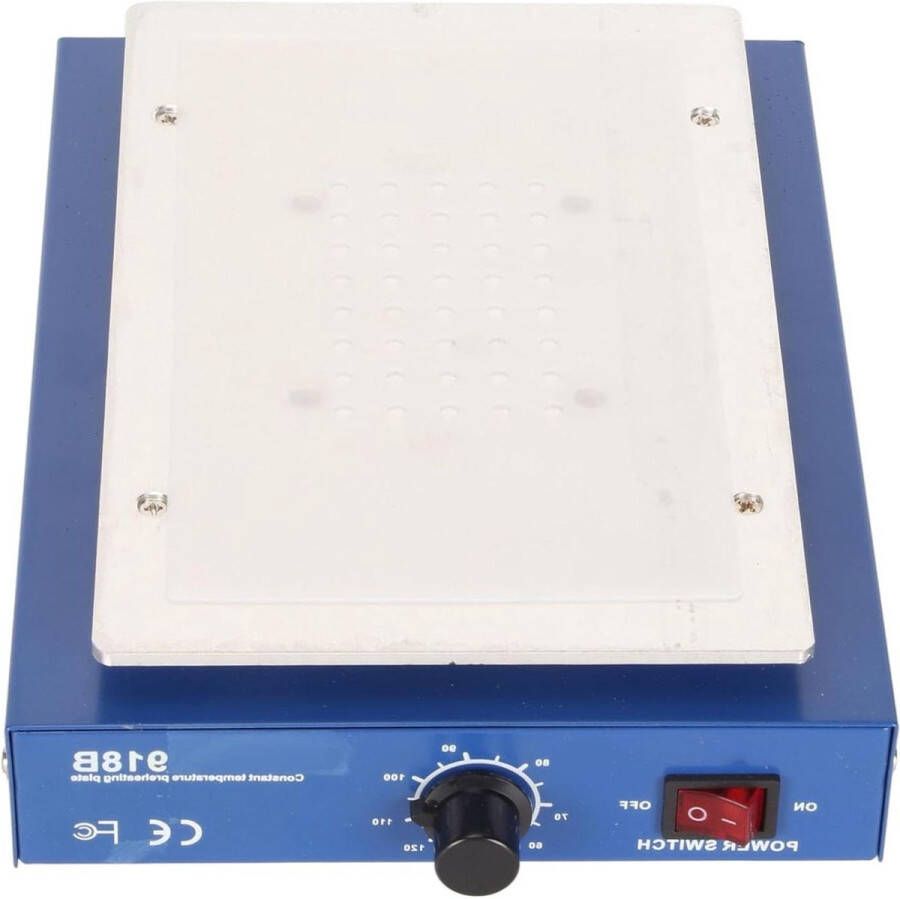 450W Soldeerplaat Elektrische Aluminium Soldeerplaat voor Voorverwarmen LED-microcomputer Demontage en Lassen stekker