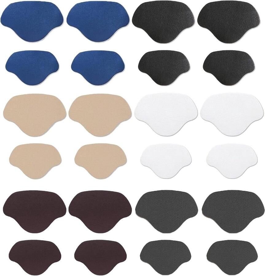 48 Stuks Schoenhiel Reparatie Patches Zelfklevende Bescherming Stickers voor Gym Schoenen en Sneakers Ideaal voor Schade en Slijtage