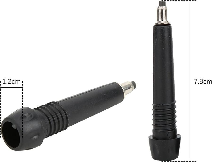 4PCS Trekking Pole Tips Alpenstock Tip Draagbare Vervangingen voor Visstok Trekking Wandelen Wandelschoenen