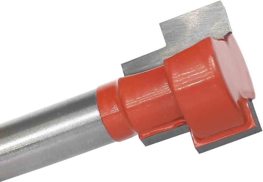 5-delig T-groeffrees 8mm schacht T-track spleet hout frees T-groeffrees-set frees voor bovenfrees houtbewerking