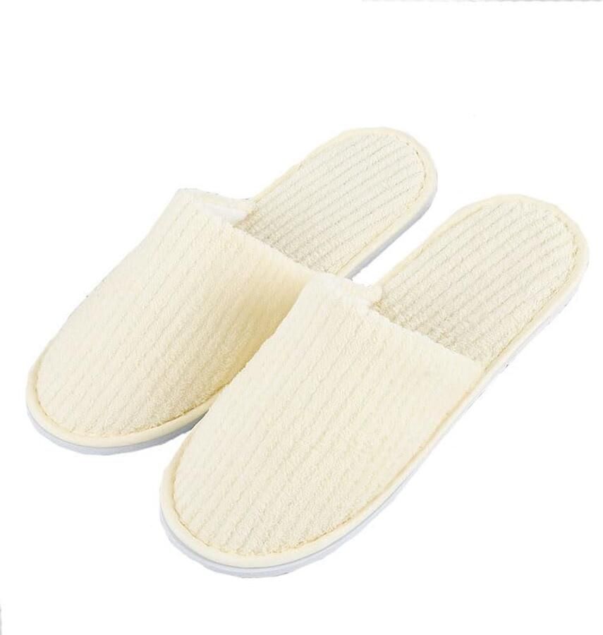 5 Guest Slippers Set，Gastenpantoffels Antislip High Quality Unisex Wasbaar Gastenpantoffels for Home Travel Bathroom Hotel
