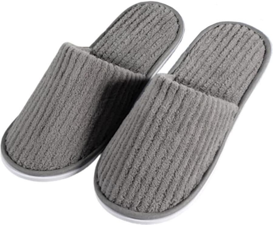 5 Guest Slippers Set，Gastenpantoffels Antislip High Quality Unisex Wasbaar Gastenpantoffels for Home Travel Bathroom Hotel